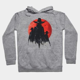 Bloodlust Chronicles: Immortal Bounty Hunts, Gothic Vampire Saga, and Supernatural Adventure in Anime-Manga Art Hoodie